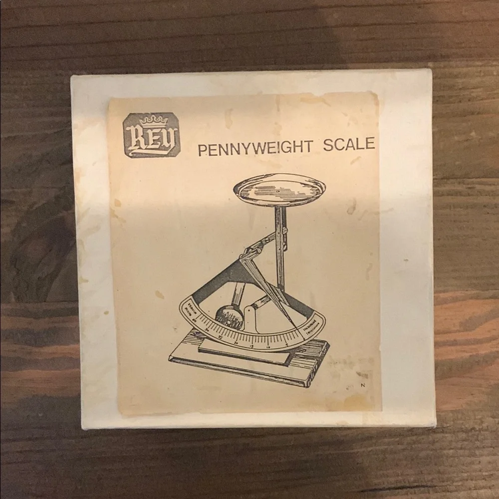 Pelouze Gray Mechanical Scale by Rey - Picture 2 of 5